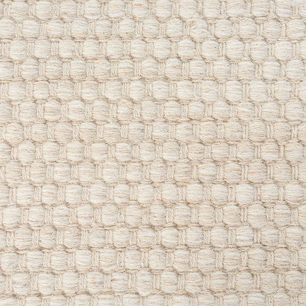 Scandic Boho Natur handgewebter Wollteppich, 1075 Cream