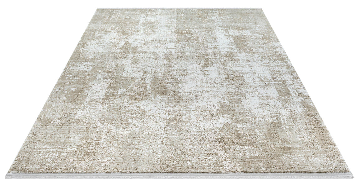 Fabia – Hochwertiger Design-Teppich mit Fransen 71290 171-Beige
