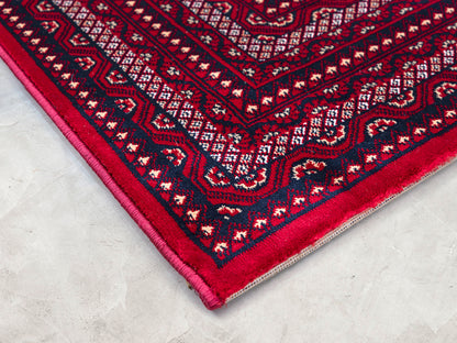 Teppich Dubai | Red | Kurzflorteppich