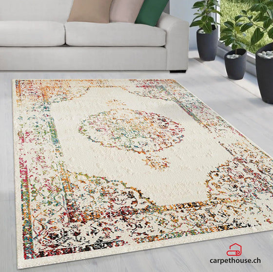 Sanat Teppich, Vintage 1616 White