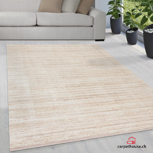 Sydney Moderner Kurzflor Teppich, 1701 70-Beige