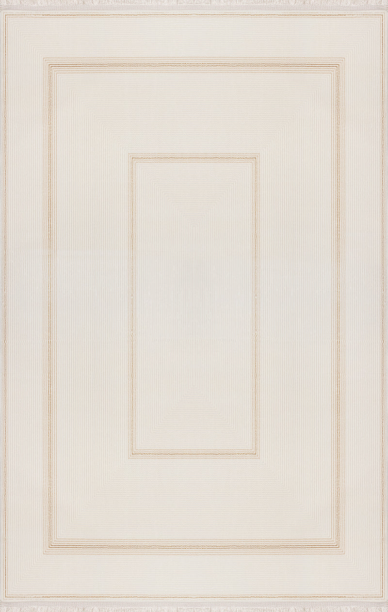 Sydney Moderner Kurzflor Teppich, 1702 75-Gold