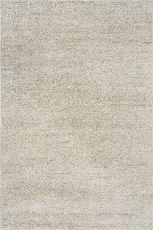 Nobu – Moderner Teppich in Wolloptik-Beige