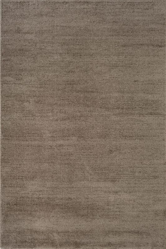 Nobu – Moderner Teppich in Wolloptik-Brown