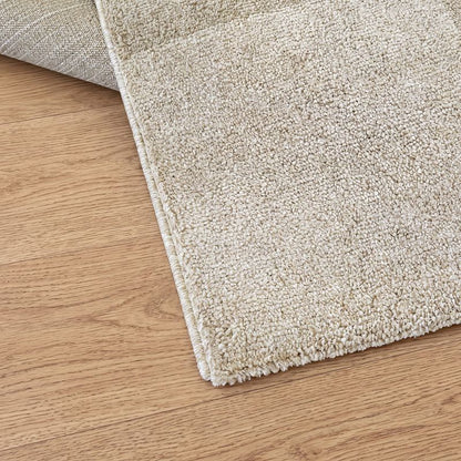 Nobu – Moderner Teppich in Wolloptik-Beige