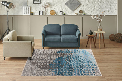 Milan 425 Multi / Blau 80 x 150 cm