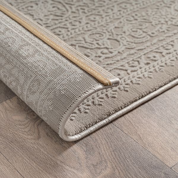 Sign | Beige | Kurzflorteppich mit floralem Orientdesign