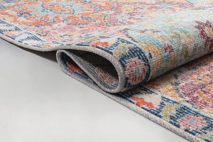 In- & Outdoor Teppich Salsa 20092 110-Multi – Rund