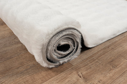 Cloud Flauschiger Hochflor Teppich 2010 65-White