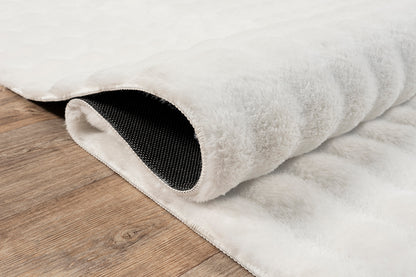 Cloud Flauschiger Hochflor Teppich 2010 65-White