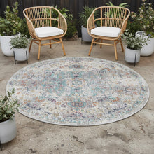 Lade das Bild in den Galerie-Viewer, Salsa in-&amp; Outdoor Teppich, 20157 953-Blue - Moderner Wetterfester Teppich für Innen &amp; Aussen
