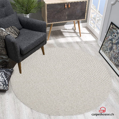 Teppich Copenhagen 2050 60-Cream, Wool Handweb-Teppich, Wolle, skandinavisch