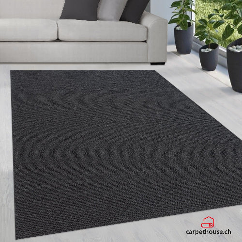 Teppich Copenhagen 2050 995 Anthracite, Wool Handweb-Teppich, Wolle, skandinavisch