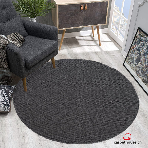Teppich Copenhagen 2050 995 Anthracite, Wool Handweb-Teppich, Wolle, skandinavisch