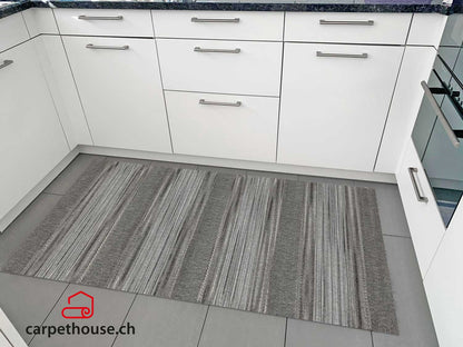 Maestro | Grau | Moderner In-& Outdoor Teppich