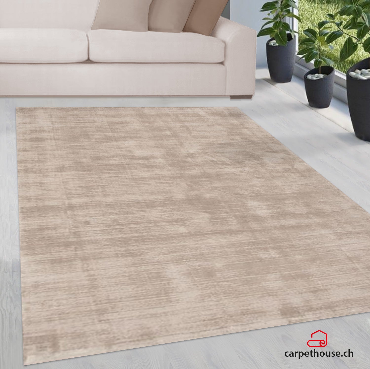 Teppich Arte– Hochwertiger Viskose Teppich mit edlem Glanz