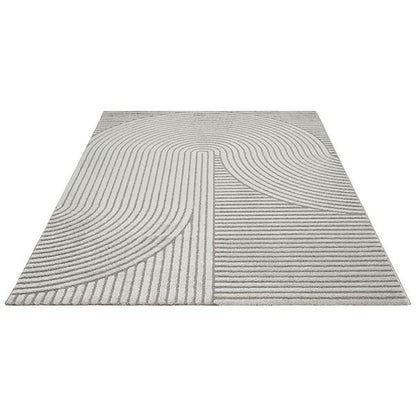 Elio Designer Teppich Hoch- Tief Effekt,  2251 95-Grey