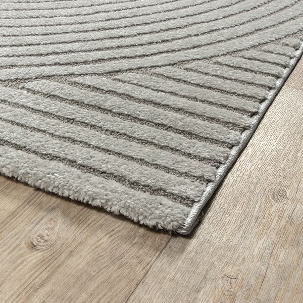 Elio Designer Teppich Hoch- Tief Effekt,  2251 95-Grey