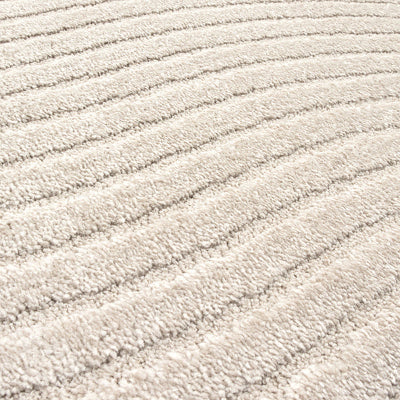 Elio Designer Teppich | Beige | Kurzflorteppich