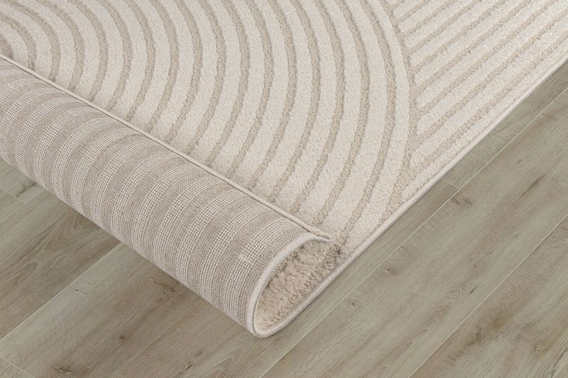 Elio Designer Teppich | Cream | Kurzflorteppich