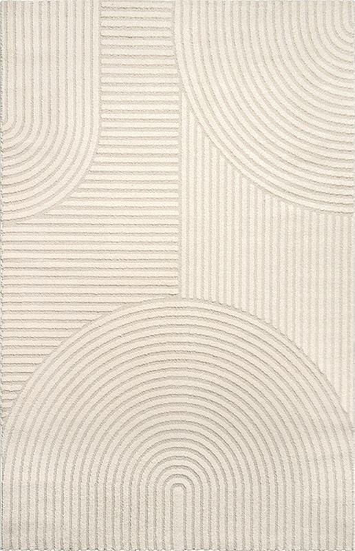 Elio Designer Teppich | Cream | Kurzflorteppich