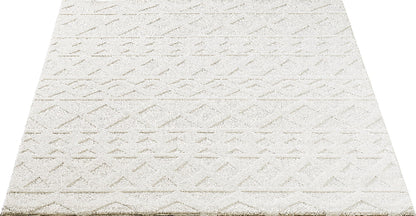 Elio Designer Teppich Hoch- Tief Effekt, 2254 60-Cream