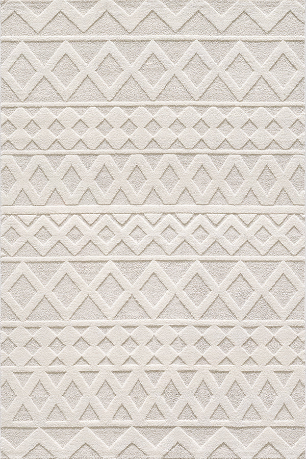 Elio Designer Teppich | Cream | Kurzflorteppich