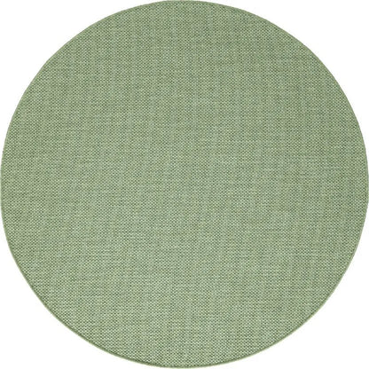 Runder Indoor & Outdoor Kurzflorteppich Green – Maestro