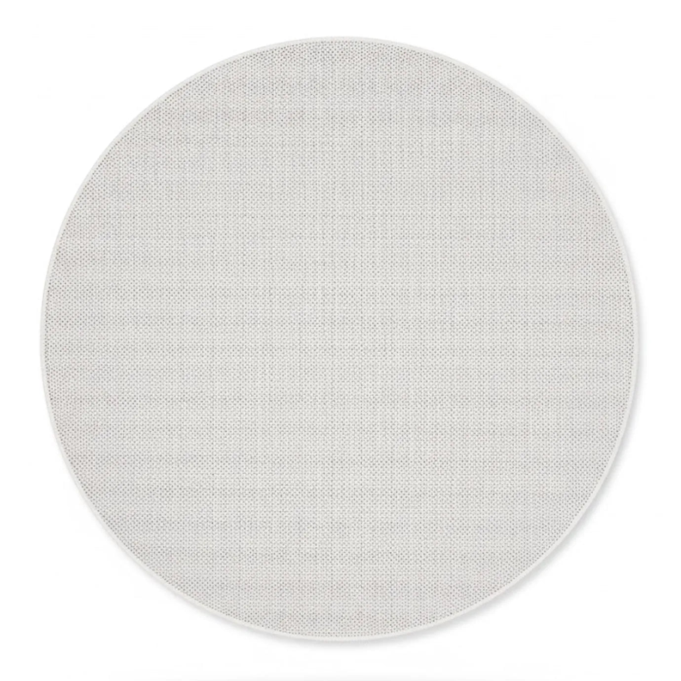 Runder Indoor & Outdoor Kurzflorteppich Cream – Maestro