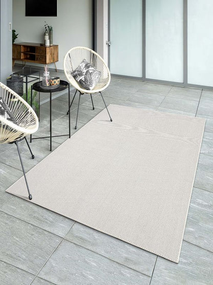 Maestro | Cream | Moderner In-& Outdoor Teppich