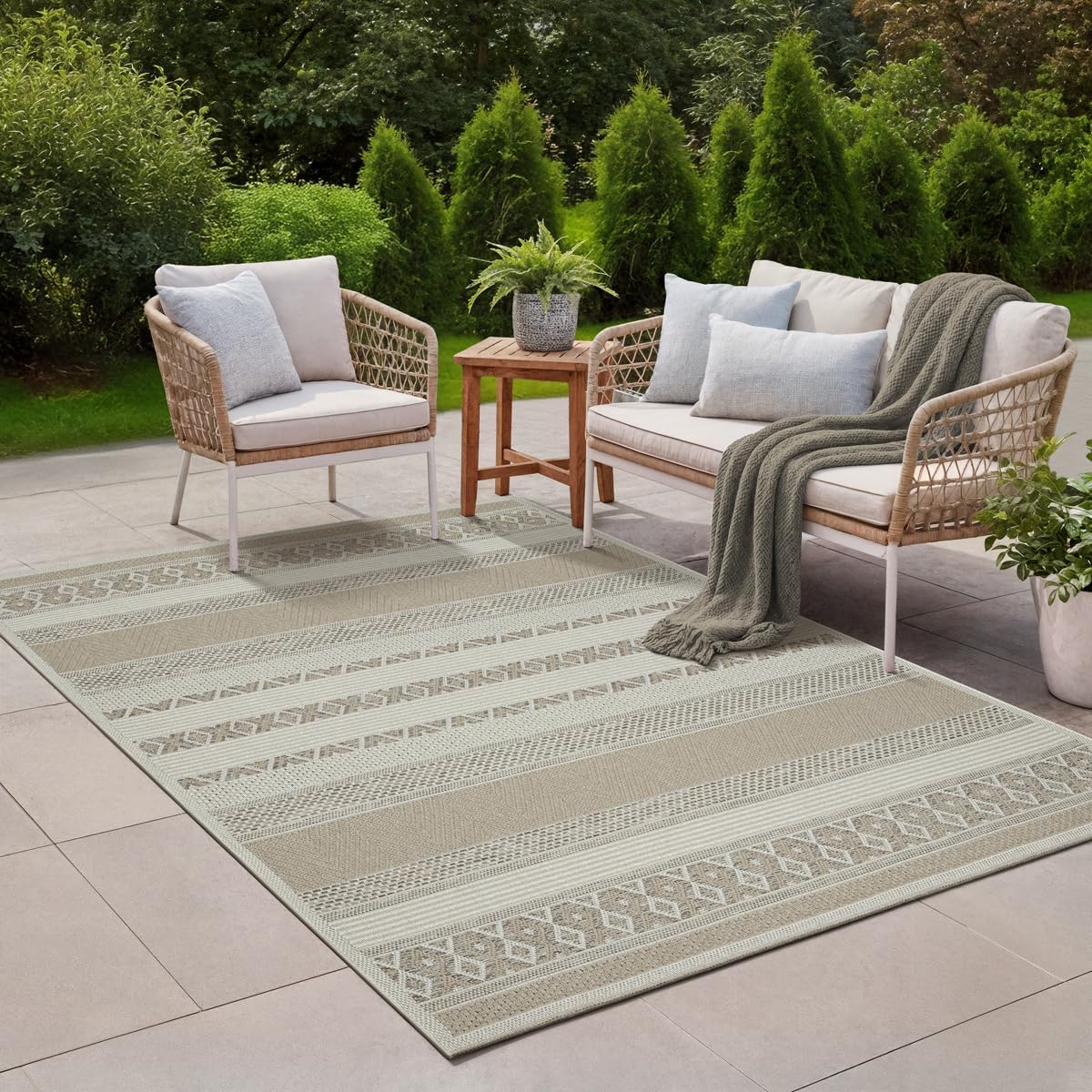 Teppich, Ottowa In-/Outdoor 22565 760-Beige