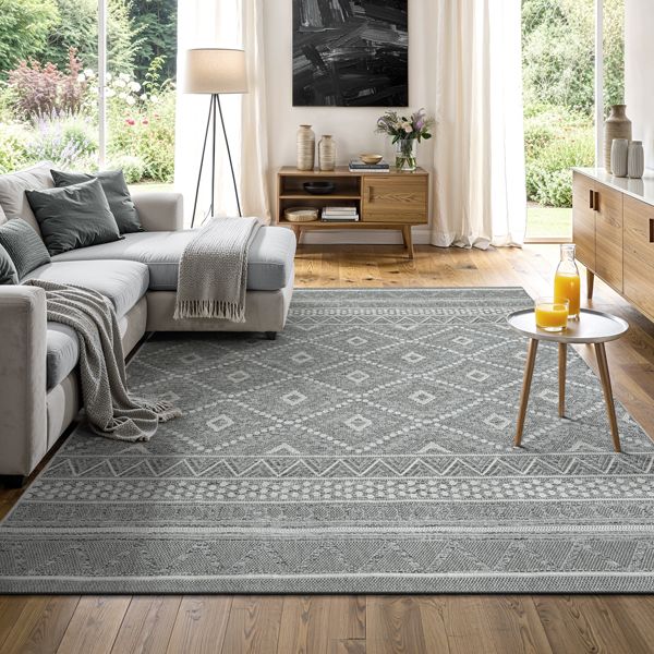 Teppich, Ottowa In-/Outdoor 22567 95-Grau