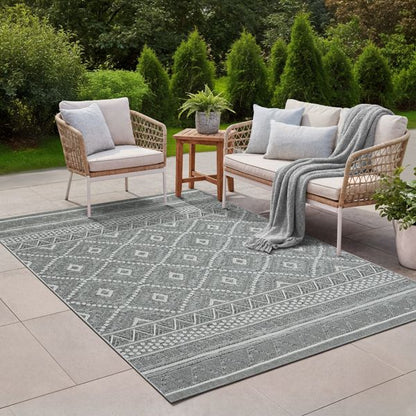 Teppich, Ottowa In-/Outdoor 22567 95-Grau