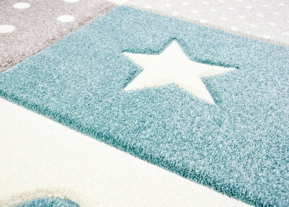 Kinderteppich Pastel Kids Montain 22755253-Blue