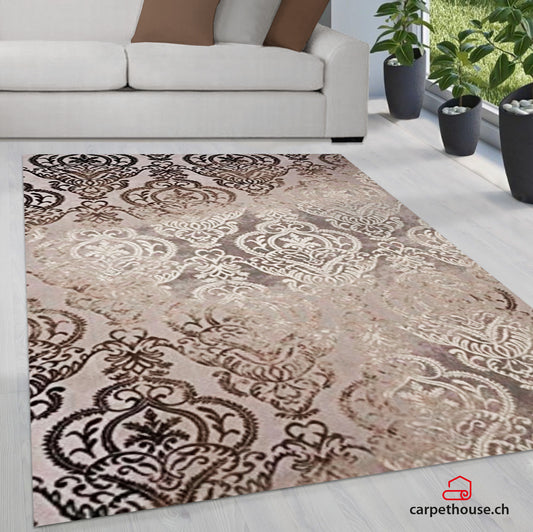 Merinos Teppich Thema 23014-956 grey