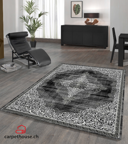 Teppich, Elite 23045-90 Black