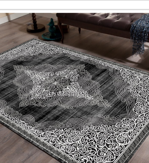 Teppich, Elite 23045-90 Black