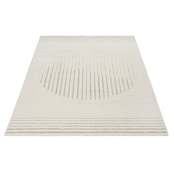 Elio Designer Teppich Hoch- Tief Effekt, 2305 160-Cream
