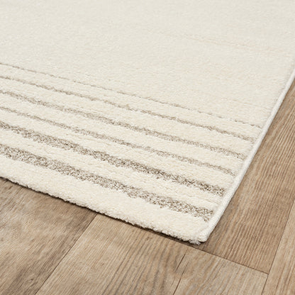 Elio Designer Teppich Hoch- Tief Effekt, 2305 160-Cream
