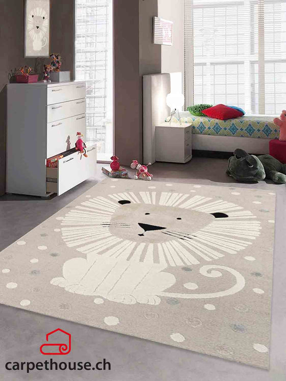 Elio Kids Kinderteppich Hoch- Tief Effekt,  2307 270-Beige