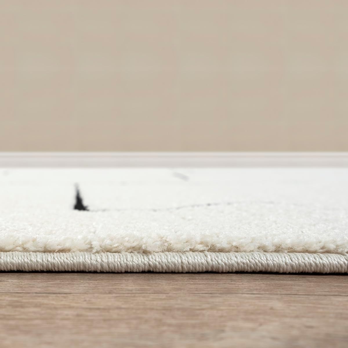 Elio Designer Teppich Hoch- Tief Effekt, 2309 260-Cream