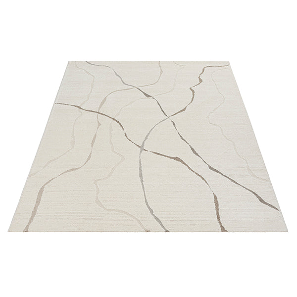 Elio Designer Teppich Hoch- Tief Effekt, 2314 160-Cream