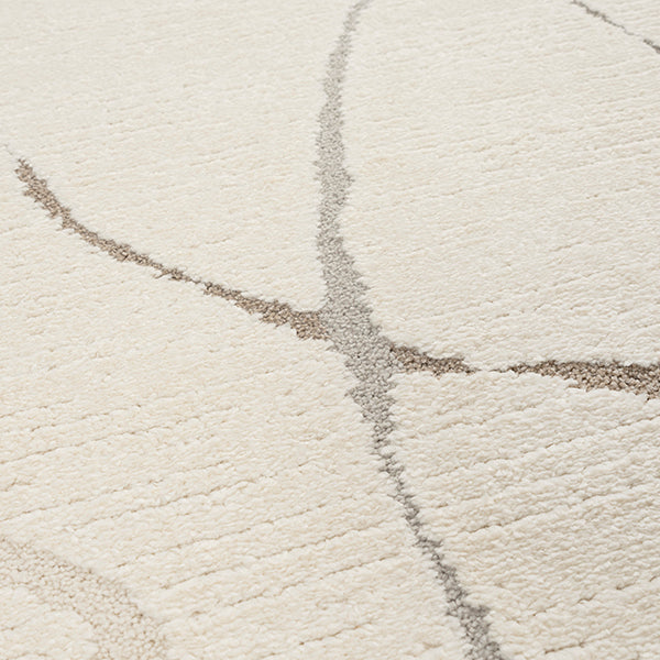 Elio Designer Teppich Hoch- Tief Effekt, 2314 160-Cream