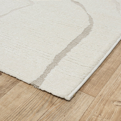 Elio Designer Teppich Hoch- Tief Effekt, 2314 160-Cream