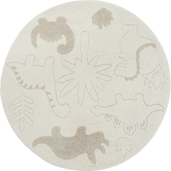 Kinderteppich Eclipse Kids 2326 360 Cream – Rund