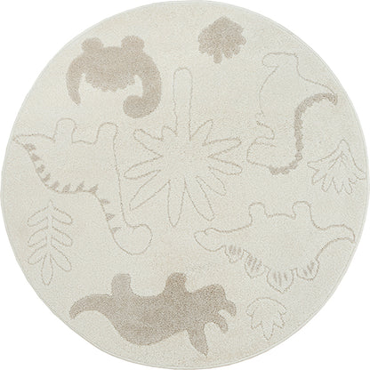 Kinderteppich Eclipse Kids 2326 360 Cream – Rund