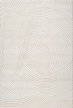 Lade das Bild in den Galerie-Viewer, Elio Designer Teppich Hoch-Tief Effekt, 2401 160-Cream
