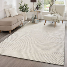 Lade das Bild in den Galerie-Viewer, Elio Designer Teppich Hoch-Tief Effekt, 2401 160-Cream
