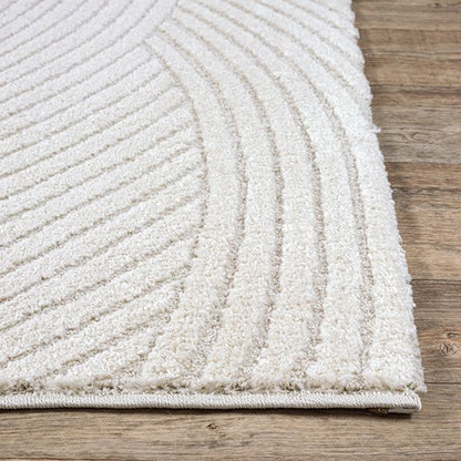 Elio Designer Teppich Hoch-Tief Effekt, 2401 160-Cream