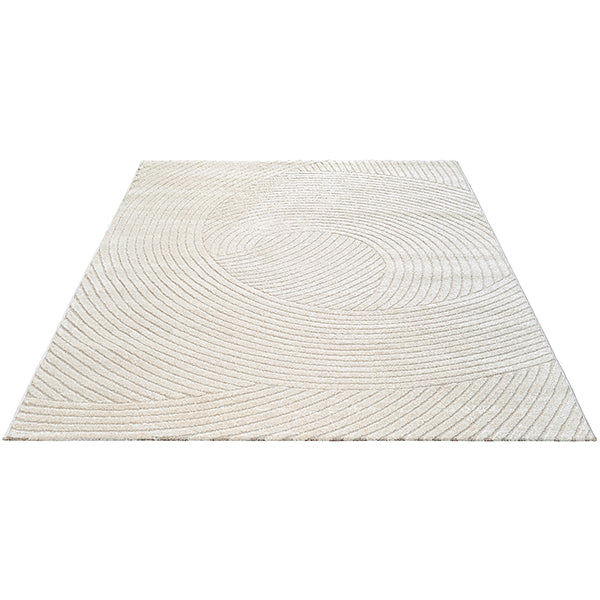Elio Designer Teppich Hoch-Tief Effekt, 2401 160-Cream